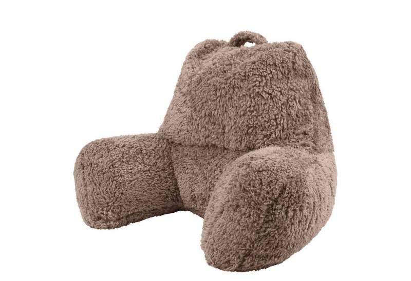 icon Stützkissen Rückenlehne Lesekissen „Teddybär“, Flauschig mit Sitzsack Füllung von icon