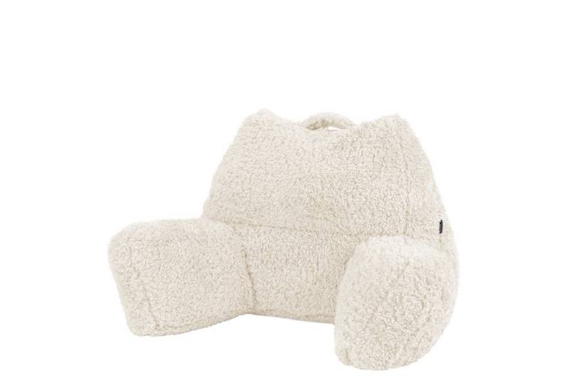 icon Stützkissen Rückenlehne Lesekissen „Teddybär“, Flauschig mit Sitzsack Füllung von icon