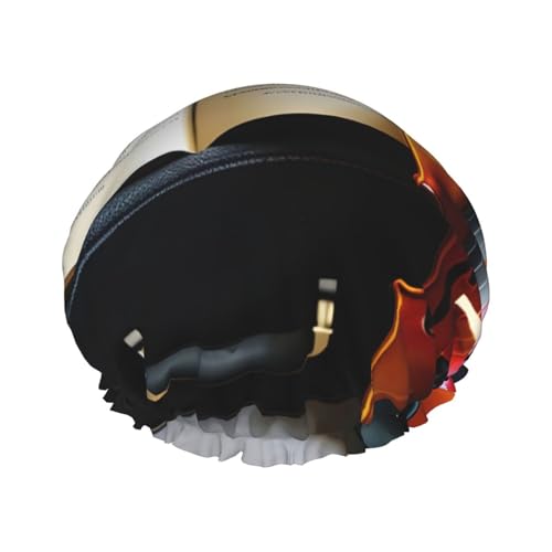 Duschhauben für Violinen und Bücher mit einer doppelten Schicht halten Ihr Haar gut, egal ob Sie sie beim Duschen oder Baden verwenden. von idubi