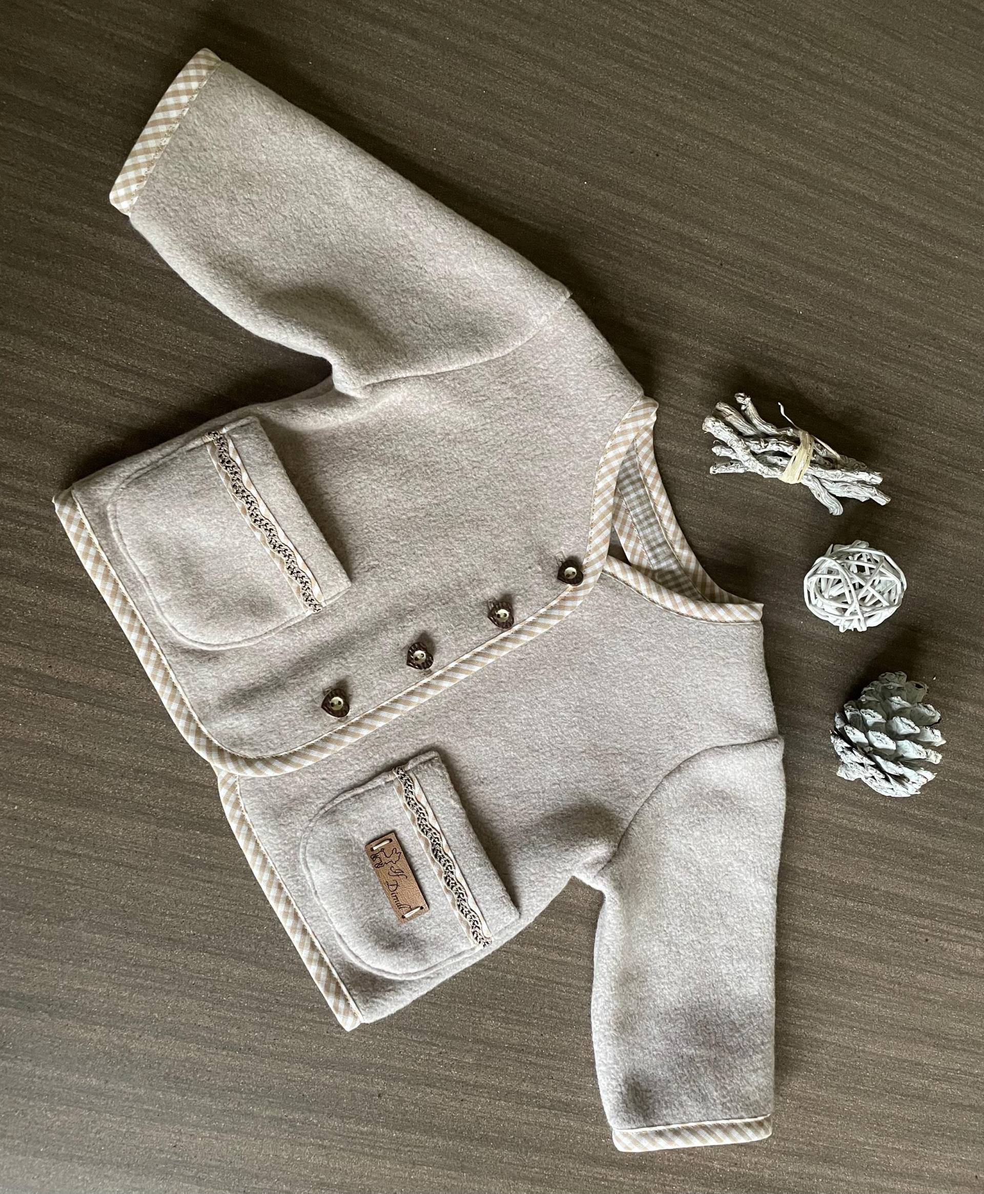 Trachtenjacke Für Babys Gr. 62 von ifdirndl