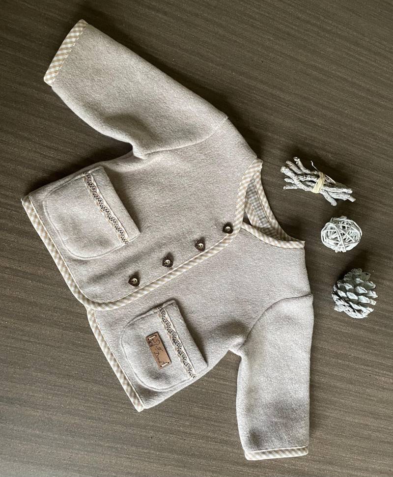 Trachtenjacke Für Babys Gr. 62 von ifdirndl
