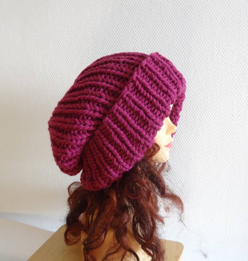 Big Slouchy Beanie Baggy Hut Winter Erwachsene Mode Teen Chunky Knit Strickmütze Große Männer Oversized Wintermütze Große von ifonkaa