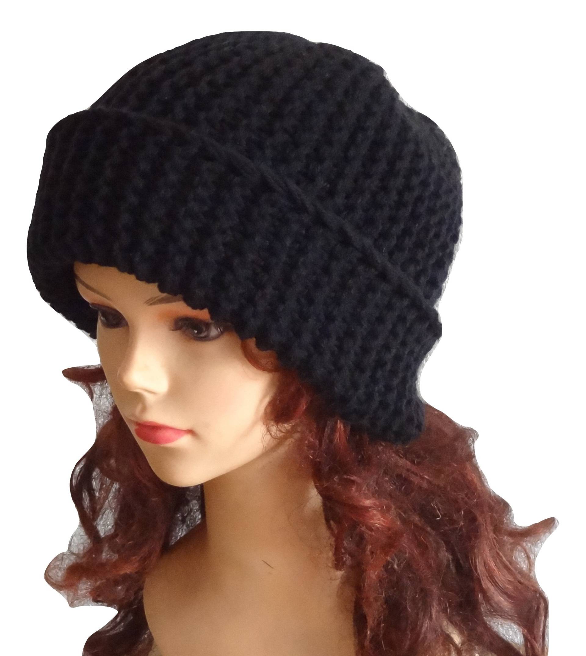 Schwarze Beanie Herrenmütze Strickmütze Wintermütze Größen Farben Strick Totenkopf Mütze Warmer Hut Mann Geschenk Frauen Rib Junge Skimütze Unisex von ifonkaa