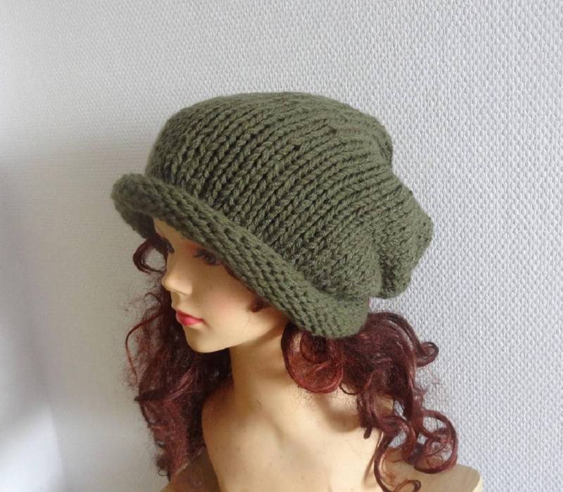 Super Slouchy Beanie Big Baggy Hut Winter Erwachsene Teen Fashion Chunky Strickmütze Große Männer Oversized Wintermütze Unisex Großer von ifonkaa