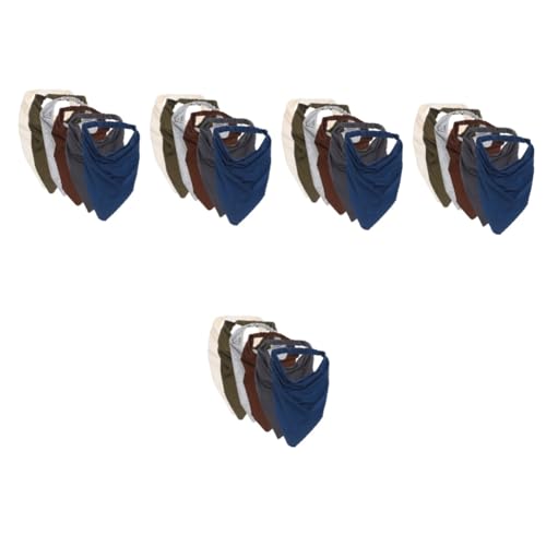 5 Sätze Teiliges Elastische Haar Schals Für Frauen Atmungsaktive Rutschfeste Haarbandanas Verschiedenen Farben Vielseitiges Accessoire Für Stil Und Jede Frisur 6 Stück * 5 von ifundom