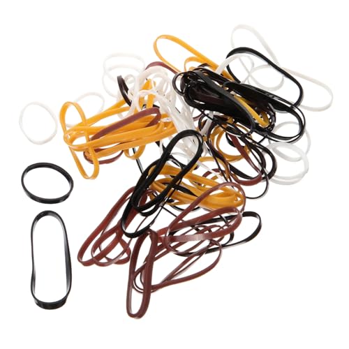 ifundom Elastische Haarbänder Gummibänder Für Damen Haargummis Dehnbar Und Elastisch Für Various Frisuren Einwegprodukte Für Dickes Oder Dünnes Haar von ifundom
