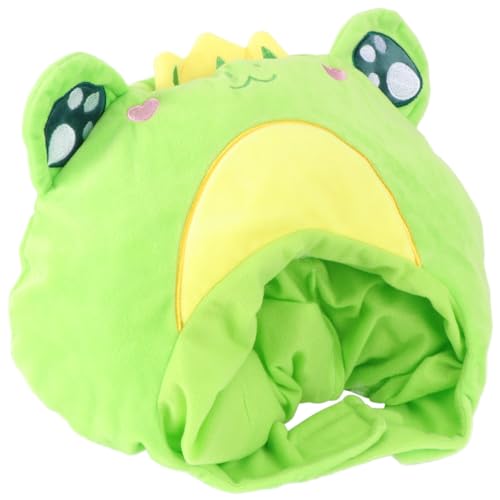 ifundom 1 -Frosch-Hut kindermütze kinder kappe Frosch Kopfbedeckung Froschkostüm für Erwachsene Plüschtiere Outdoor-Hüte Party-Neuheitshut flauschige Kopfkappe Kleidung von ifundom