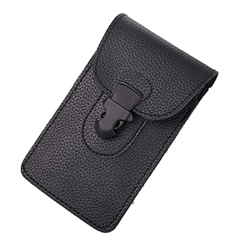 ifundom 1 Stück Herren Hüfttasche PU Praktische Umhängetasche für Smartphones für Outdoor Aktivitäten Camping und Radfahren von ifundom