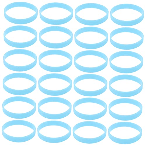 ifundom 100St Leuchtendes Silikonarmband Leuchtstäbe Glühen im dunklen Armband für Kinder leucht armbänder leuchtgeschenk Geschenke für Männer Armbänder für Kleinkinder Kinderparty-Armband von ifundom