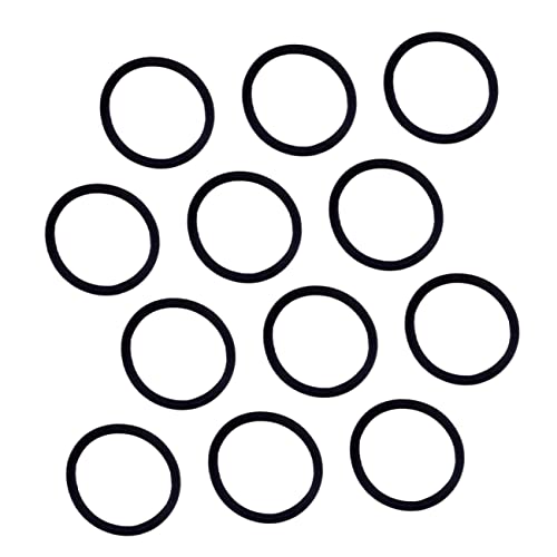 ifundom 100stücke Schwarze Haargummis Elastische Nahtlose Haargummis Für Kleinkinder Für Partys Schule Und Alltag Rutschfeste Haarbänder Für Mädchen Und Frauen von ifundom