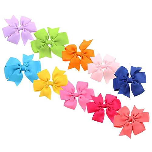 ifundom 10stücke Schleifenspangen Haarclips Kleine Haarschleifen Für Mädchen Und Frauen Haarschmuck Für Geburtstagsparty Hochzeit Abschlussball Leicht Und Langlebig von ifundom