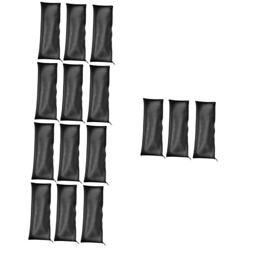 ifundom 15stücke Mikrofon Aufbewahrungstaschen Für Kabellose Mikrofone Tragbare Pu Organizer Mit Reißverschluss Für Reisen Schutz Vor Und Stößen von ifundom