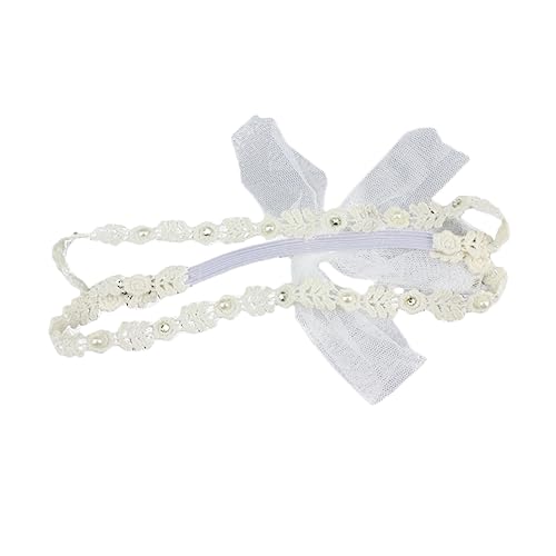 ifundom 2stücke Blumenhaarband Für Mädchen Spitzen Stirnband Mit Blätternmuster Haarschmuck Für Kleinkinder Kopfband Für Mädchen Foto Accessoires von ifundom