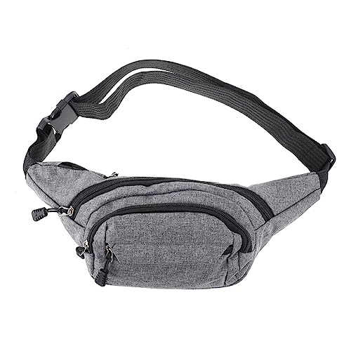 ifundom 2stücke Herren Sport Umhängetasche Mit Reißverschluss Hüfttasche Für Aktivitäten Verstellbare Schultertasche Großzügiges Design Bequemer Tragegurt Ausreichend Stauraum Für von ifundom