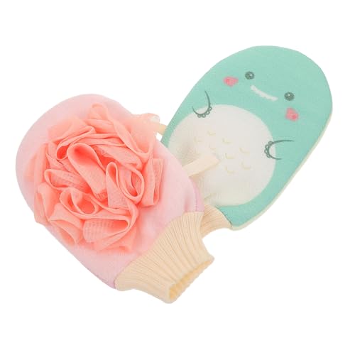 ifundom 2stücke Körperpeelinghandschuhe Für Damen Doppelseitig Zum Peelen Und Duschen Geeignet Zur Entfernung Abgestorbener Hautzellen Als Bade Und Duschzubehör Für Gesamte Familie von ifundom