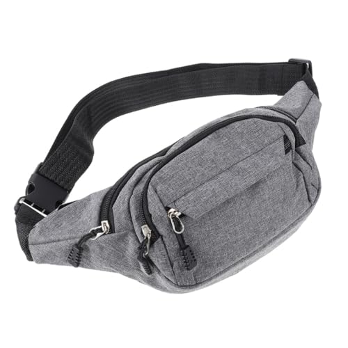 ifundom 2 Stück wasserdichte Hüfttaschen aus Oxford Multifunktionale Bauchtaschen Herren als Gürteltasche Umhängetasche und Brustbeutel für Sport Outdoor Radfahren Wandern von ifundom