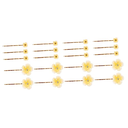 ifundom 20 Stk braut haarspange Haarspangen aus Metall für Damen retro Perlenspangen für Damen Braut- haarschmuck Haarklemme Blumenklammern die Blumen Haarnadel Klipp Zinklegierung von ifundom