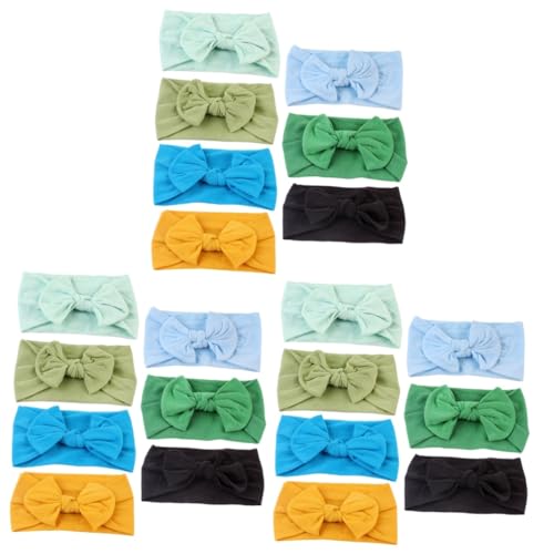 21 Stk Kopfbedeckung baby Bandanas für Kinder Schleife für die Haare Baby Mädchen Haarschleifen haarschmuck Tiara Stirnband baby haarband Europäisch und amerikanisch schmücken von ifundom