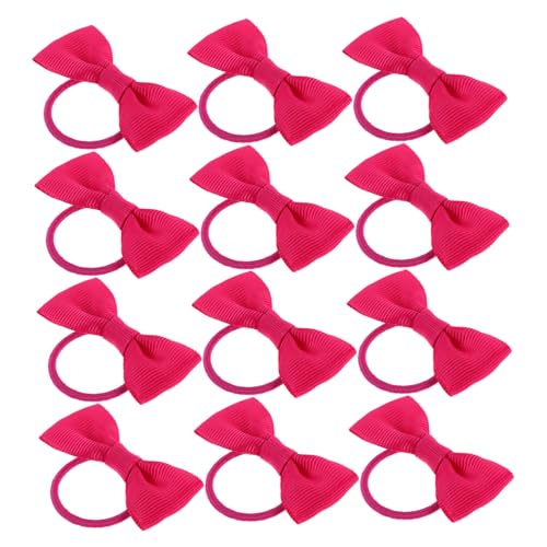 ifundom 25stücke Haargummis Mit Schleife Weiche Und Langlebige Haargummibänder Für Mädchen Und Frauen Modisches Accessoire Für Täglichen Gebrauch Und Sport Elastische Haarbinder von ifundom