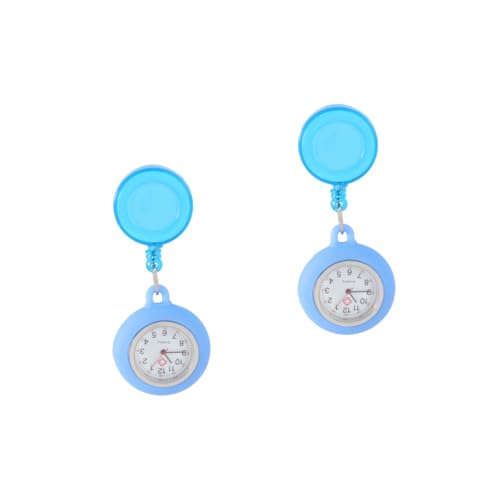 ifundom 2St Outdoor-Zubehör Zubehör für Krankenschwestern Geschenke für Teenager dekorative Taschenuhr Taschenuhren für Krankenschwestern Arzt Abzeichen Uhrkette Brustuhr von ifundom