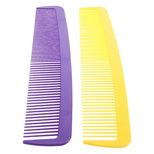 ifundom 2stücke Karnevalskamm Riesiger Kamm Für Bühnenperformance Lustige Requisite Für Kostüm Comedy-accessoire Großer Haarkamm Für Party von ifundom