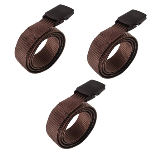 ifundom 3 Stück Gürtel verstecken Und Taille sicher Tasche Beutel Geld Plus versteckt Cash Bag Kasse Schlüssel Segeltuch Kaffee von ifundom