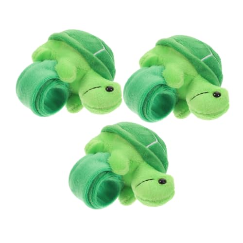 ifundom 3 Stück Huggers Cartoon Stofftier Slap Armband Kawaii Clip Buddy Fuzzy Handgelenk Slap Bänder Für Mädchen Und Jungen von ifundom