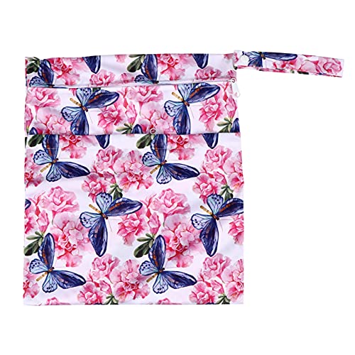 ifundom 3stücke wasserdichte Wickeltasche Mit Doppelreißverschluss Wiederverwendbare Stoffwindeltasche Für Und Trockene Artikel Für Schwimmbad Und von ifundom