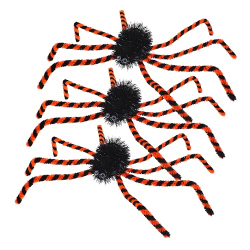 ifundom 3stücke Spider Brosche Für Halloween Tier Brosche Für Kleidung Schicke Spinnenbroschen Für Damen Und Herren Perfektes Accessoire Für Kostümpartys Und Festliche Anlässe von ifundom