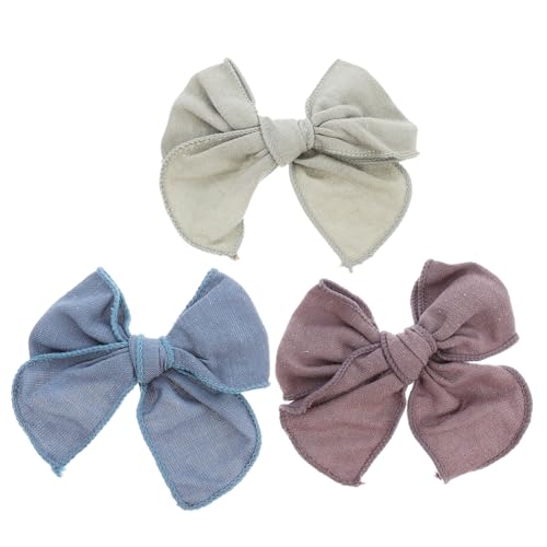 ifundom 3stücke Teiliges Junge Mädchen Haarschleifen Adorable Haarclips Mit Großem Design Für Mädchen Süße Haaraccessoires Für Junge Mädchen Und Kleinkinder Für Jeden Anlass von ifundom