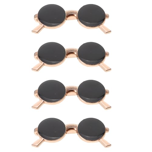 ifundom 4 Haarspangen In Sonnenbrillenform Metallspangen Für Frauen Und Mädchen – Ausgefallene Haar Accessoires Und Kopfbedeckungen Für Partys Und Die Arbeit von ifundom