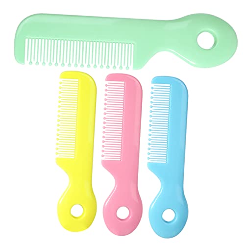 ifundom 4 Stück Babyhaarkamm Bußgeld Haarkamm Für Neugeborenes Kämme Haarkamm Für Kleinkinder Kleinkindkamm Neugeborener Kamm Babypflegekamm Kamm Für Babys Abs von ifundom