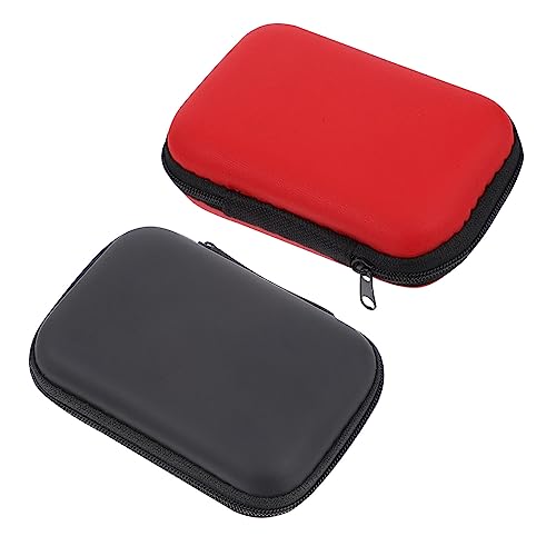 ifundom 4stücke Gitarre Pick Aufbewahrungsbox Teiliges Organizer Mit Reißverschluss Für Gitarrenzubehör Langlebig Und Leicht Für Täglichen Gebrauch Und Unterwegs von ifundom