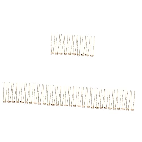 ifundom 40 Stk Braut Haarnadel Haarspangen Für Damen Blumenmädchen Haarspange Haarperlen Hochzeitshaarspangen Für Bräute Haarschmuck Für Frauen Zinklegierung Zubehör Jahrgang Brautjungfer von ifundom