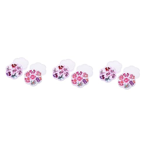 ifundom 42 Paare Clip-on-Schmuck Kinder Creolen für Mädchen Fransen Ohrringe schmuckkasten kinder schmuckkästchen für kinder Accessoire für kleine Kinder Ohrclips verpackt Ohrentropfen von ifundom