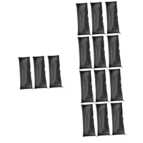 ifundom 15stücke Teiliges Mikrofon Aufbewahrungset Mit Reißverschluss Schützende Mikrofon Organizer Taschen Aus Pu Handheld Mikrofone Für Musikern Und Performern Staubdicht Und von ifundom