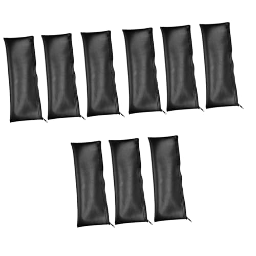 ifundom 9stücke Mikrofon Aufbewahrungstaschen Zipper Mikrofon Organizer Für Handheld-mikrofone Schützende Pu-ledertaschen Für Reisen Und Lagerung von ifundom