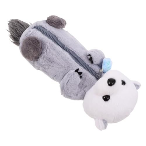 ifundom Cute Otter Plush Pencil Case Für Junge Mädchen Weicher Und Tragbarer Federmäppchen Aus Plüsch Im Tierdesign Für Schulsachen Und Stiftsammlung Cartoon Tier Federmäppchen Für von ifundom