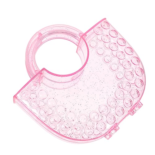 ifundom Cute Plastic Handbag Für DIY Schmuck Organizer Transparente Handtasche Mit Glitzer Für Reisen Partys Und Besondere Anlässe Für Mädchen Und von ifundom