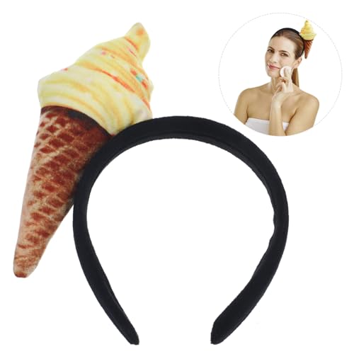 ifundom Eiscreme-Stirnband Eiscreme-Kostümzubehör Für Unisex-Erwachsene Sommer Cosplay Urlaub Party Liefert Geschenke von ifundom