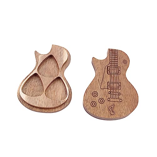 ifundom Gitarre Pick Box Ständer Pick Organizer für Akustikgitarre Elektrische Gitarre von ifundom