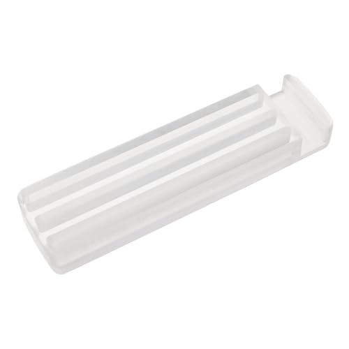 ifundom Guitar Pick Organizer Kristallklarer Plectrum Halter Gitarre Bass Ukulele Stabiler Transparenter Tischständer zum Schutz und Geordneten Aufbewahren von Plektren für Musikliebhaber von ifundom