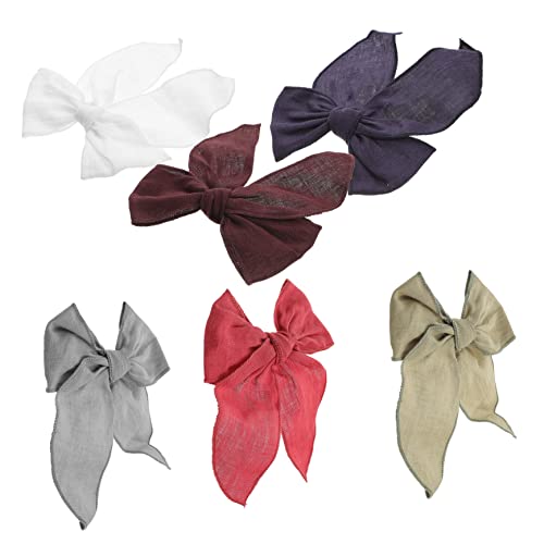 ifundom 6stücke Teiliges Große Haarschleifen Für Frauen Vintage Haarclips Rutschfeste Haarklammern Elegantes Haaraccessoire Für Mädchen Für Besondere Anlässe Und Alltag von ifundom