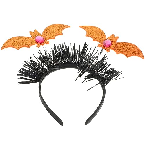 ifundom Haarreifen Für Halloween Tag Der Toten Kopfbedeckung Haarschmuck Für Mädchen Haargummis Stirnbänder Für Halloween Halloweenkostüm Maskerade-stirnband Cosplay Plastik Kind Kleidung von ifundom