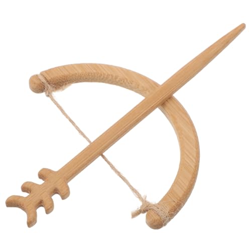 ifundom Holz Brosche Pin Kreatives Rustikales Design für Kleidung Einzigartige Handgefertigte Holz Brosche für Damen Stilvolles Niedliches Accessoire Dekorieren von Jacken Schals von ifundom