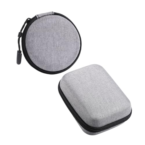 ifundom 2stücke Eva Mikrofon Aufbewahrungstasche Tragbare Organizer Für Digitale Produkte Für Outdoor- Und Zubehör Kompakte Für Einfache Mitnahme Zum Sortieren Von Kabeln Und von ifundom