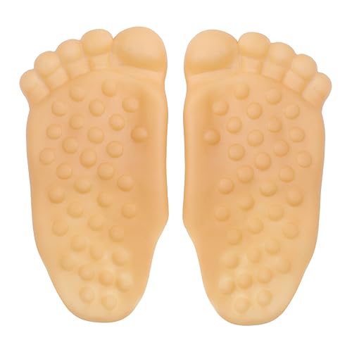 ifundom Lustige Barfuß-Hausschuhe Höhlenmensch Monsterfüße Jumbo Große Füße Cosplay Riesige Füße Zählen Hausschuhe Für Halloween-Kostümzubehör von ifundom