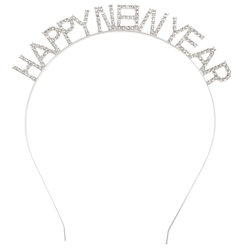 ifundom Partyzubehör für Erwachsene Kinderkleid Stirnbänder für Kinder Party-Neujahrs-Stirnband Neujahrs-Kopfhörer strass neujahr stirnband Kompaktes Haarband Festivaldekorationen Geschenk von ifundom