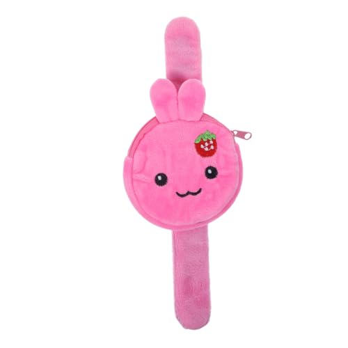 ifundom Slap armband mit Niedlichem Hasen motiv Leichter Kompakter Münzbeutel Komfortables und Stylisches Snap armband als Party gastgeschenk für Kindergeburtstag und Festlichkeiten von ifundom