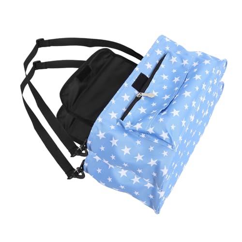 ifundom Stroller Organizer Für Wickeltasche Multifunktionale Aufbewahrung Für Flaschen Tassen Und Windeln Tragbar Als Schultertasche Befestigen Am Kinderwagen Mit Sternen von ifundom